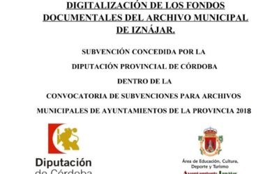 Subvención para Archivos Municipales