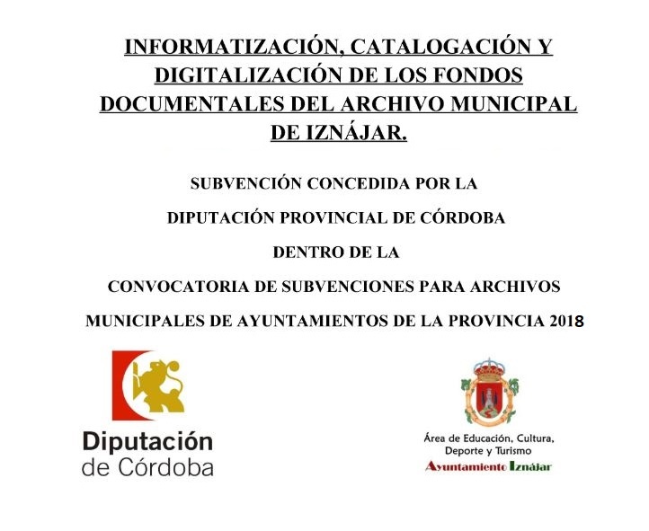 Subvención para Archivos Municipales 1