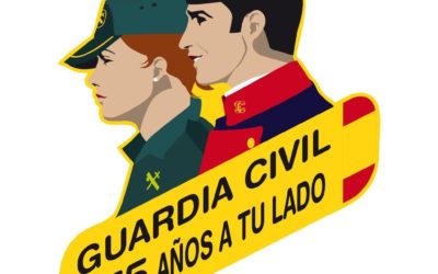 La Guardia Civil realiza una exhibición de medios en Iznájar