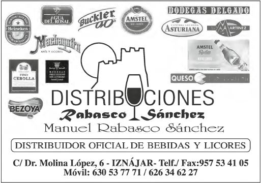 Distribuciones de bebidas Manuel Rabasco Sánchez