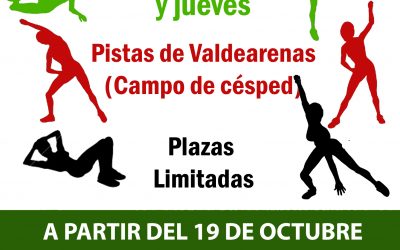 Las clases de gimnasia de mantenimiento comienzan el 19 de octubre