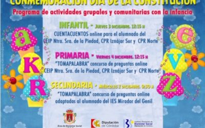 El Ayuntamiento de Iznájar presenta una serie de actividades con motivo del Día de la Infancia