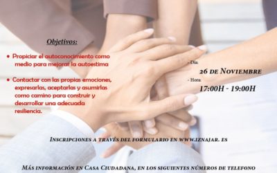 Taller de Empoderamiento, autoestima, inteligencia emocional y resolución de conflictos