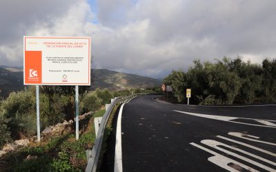 La Diputación invierte casi 400.000 euros en la mejora del camino ‘De la Fuente del Conde’ de Iznájar