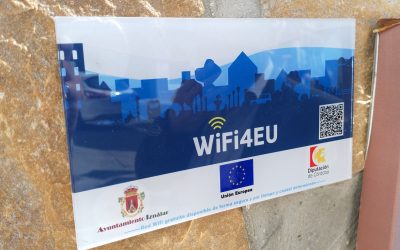 Iznájar dispone de 10 puntos de acceso Wifi gratuito en espacios abiertos a través del proyecto #WiFi4EU