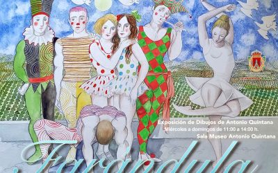 Exposición de dibujos «Farándula» de Antonio Quintana