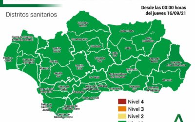 Toda Andalucía en Nivel 1 de Alerta Sanitaria Covid-19