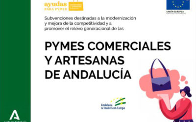 Subvenciones para la Modernización y la Competitividad de las Pymes comerciales y artesanas de Andalucía