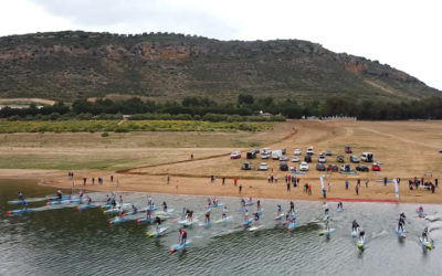 Las tablas de SUP surcarán el Lago de Andalucía con la Liga Fesurfing SUP Race Andalucía