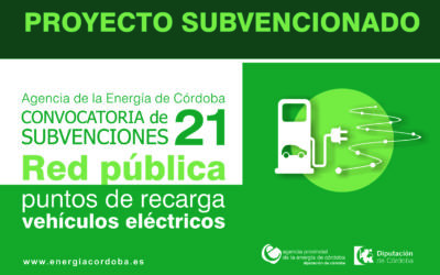 Convocatoria de subvenciones Infraestructura de recarga 2021