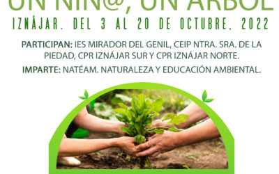 Jornadas de reforestación y concienciación medioambiental en Iznájar