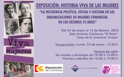 Exposición ‘Historia viva de las mujeres’ – Del 23 de enero al 14 de febrero