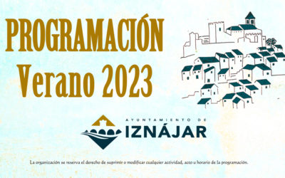 Iznájar presenta la programación para este verano