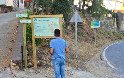 Iznájar cuenta ya con una nueva ruta senderista «Camino de Magán» en Fuente del Conde