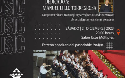 Concierto homenaje a Manuel Lillo Torregrosa – 02/12/2023