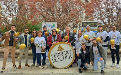 Iznájar visita Granada para promocionar su candidatura como Pueblo Ferrero Rocher