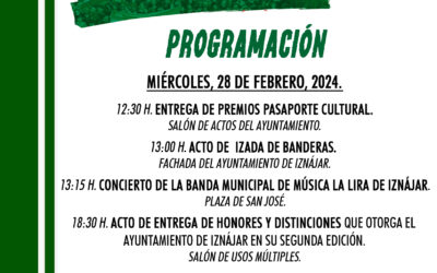 Actos por el Día de Andalucía. 28/02/2024