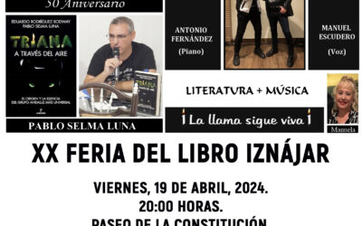 Triana «A través del aire». XX Feria del Libro – 19/04/2024