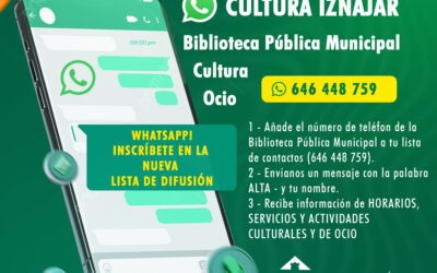 Cultura cuenta con un canal de difusión de WhatsApp para ofrecer información