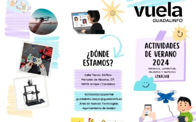El Punto Vuela Guadalinfo presenta la programación de verano