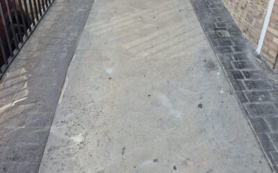 Resinado de aceras en calles de Iznájar – Obra PFEA