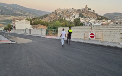 Finalizan los trabajos de asfaltado de la calle La Barca