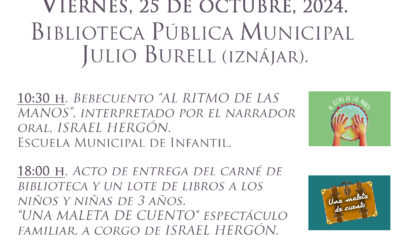 Día de las bibliotecas en Iznájar – 25/10/2024