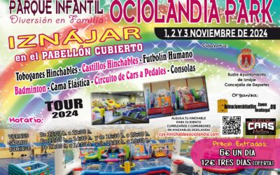 Parque infantil en el Pabellón Municipal – 1, 2 y 3 de noviembre