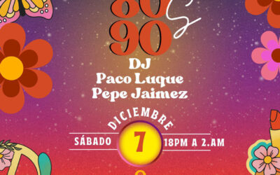 Fiesta Vive la vida «I love 80´s & 90´s» – 07/12/2024