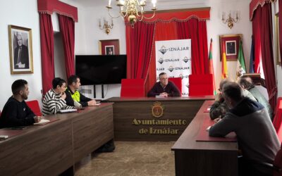 Reunión de coordinación sobre los actos delictivos cometidos en Iznájar