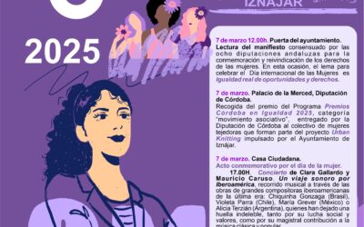 Programación 8M Día Internacional de la Mujer