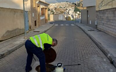 El Ayuntamiento de Iznájar ejecuta tratamientos preventivos de plagas
